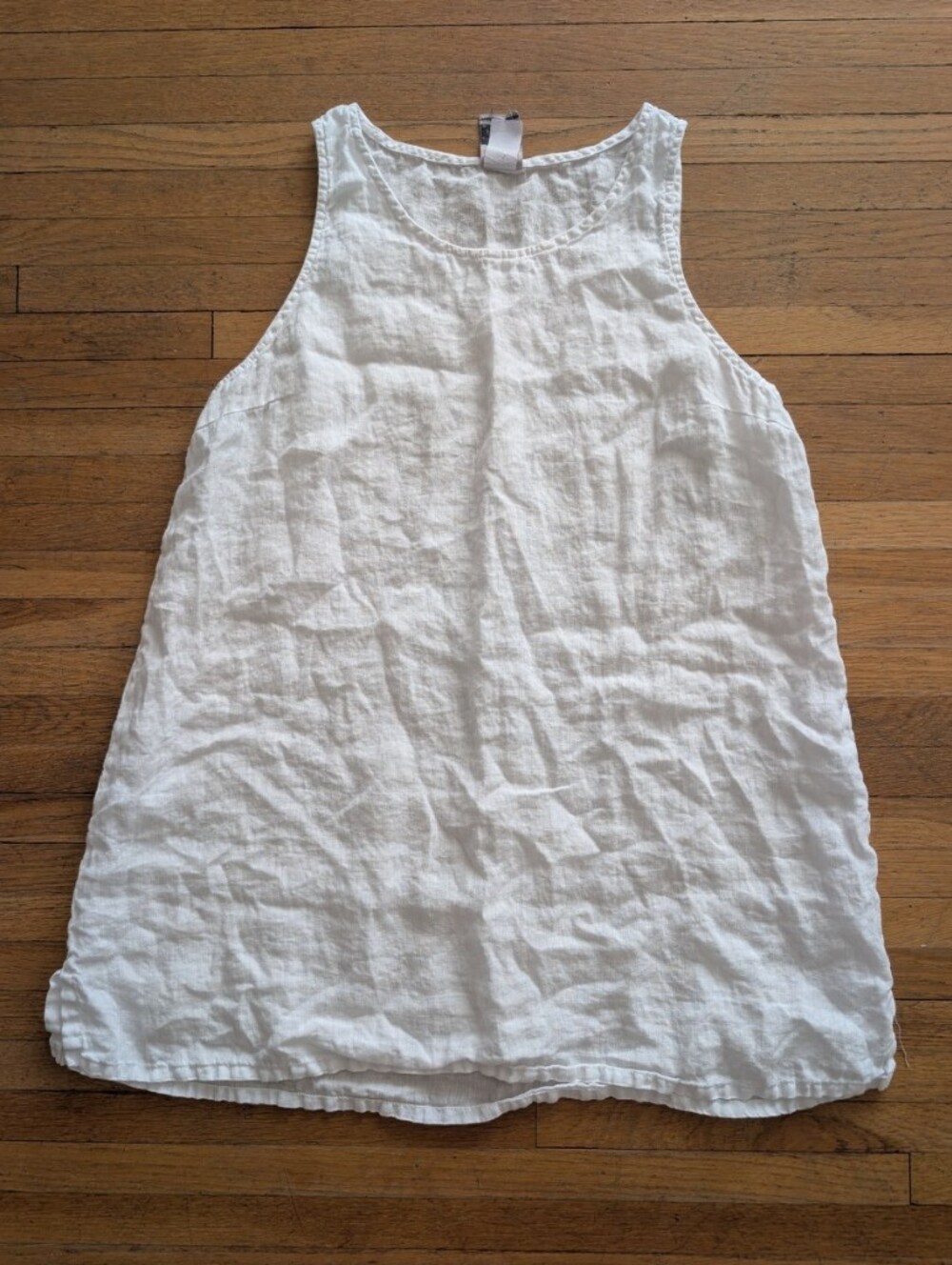 Match Point Linen Tunic Mini Dress
